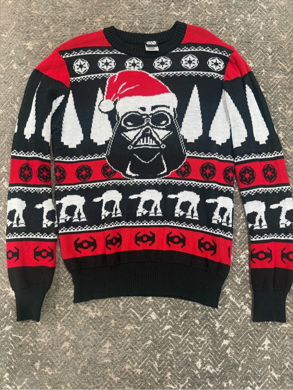 Star Wars Merry Sithmas Darth Vader Ugly Christmas Sweater Men’s M